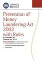 Prevention of Money Laundering Act 2002 with Rules  - Mahavir Law House(MLH)